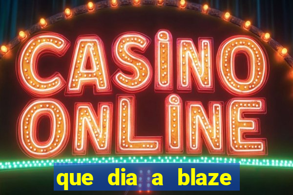 que dia a blaze paga o cashback